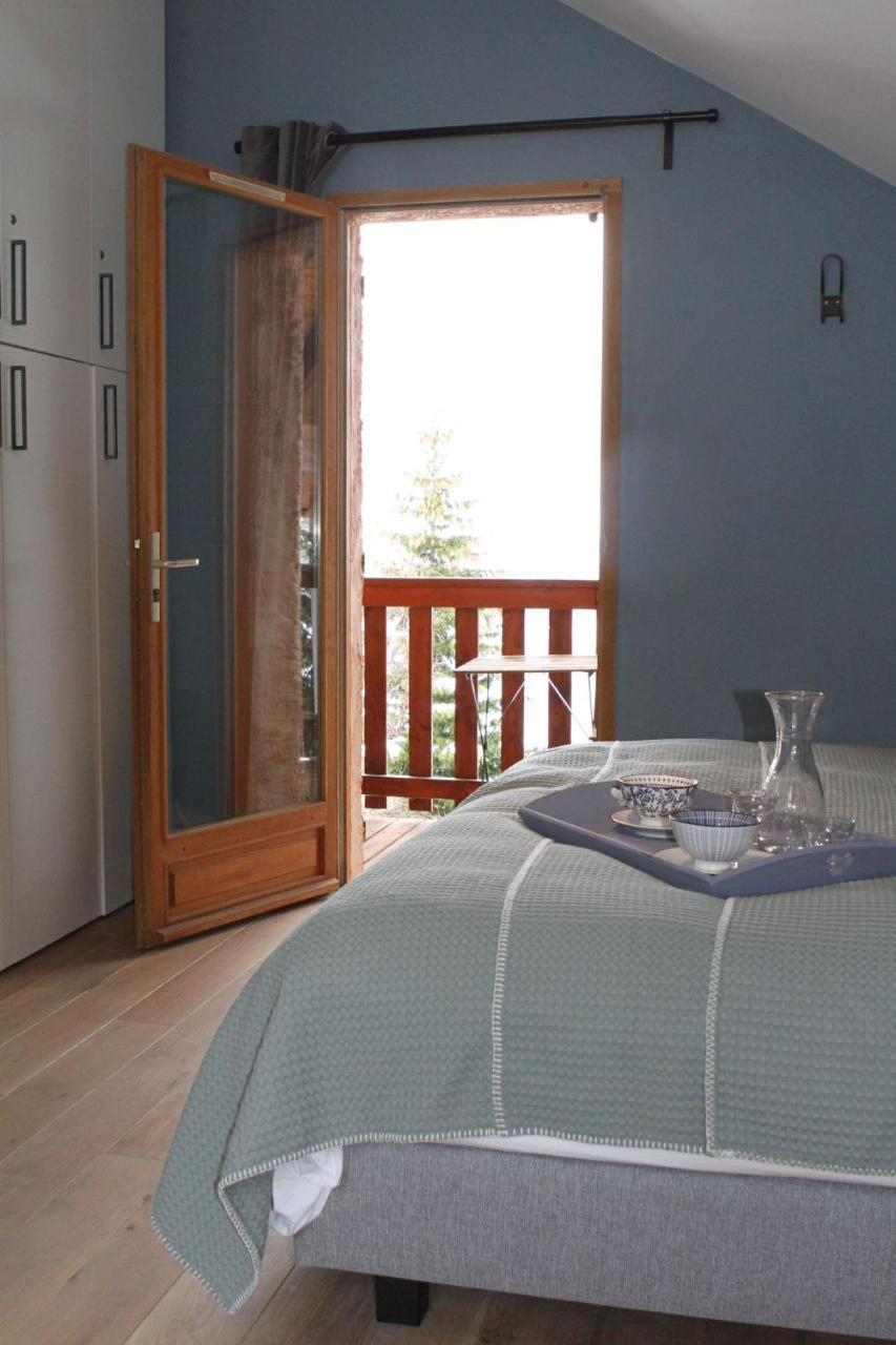 Villard-Reculas Chalet Rouge Ou Blanc מראה חיצוני תמונה