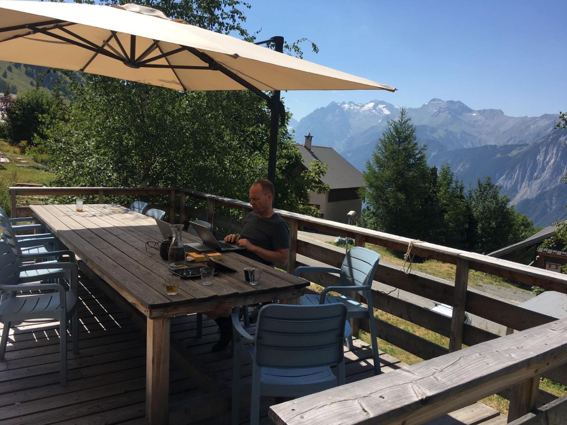 Villard-Reculas Chalet Rouge Ou Blanc מראה חיצוני תמונה