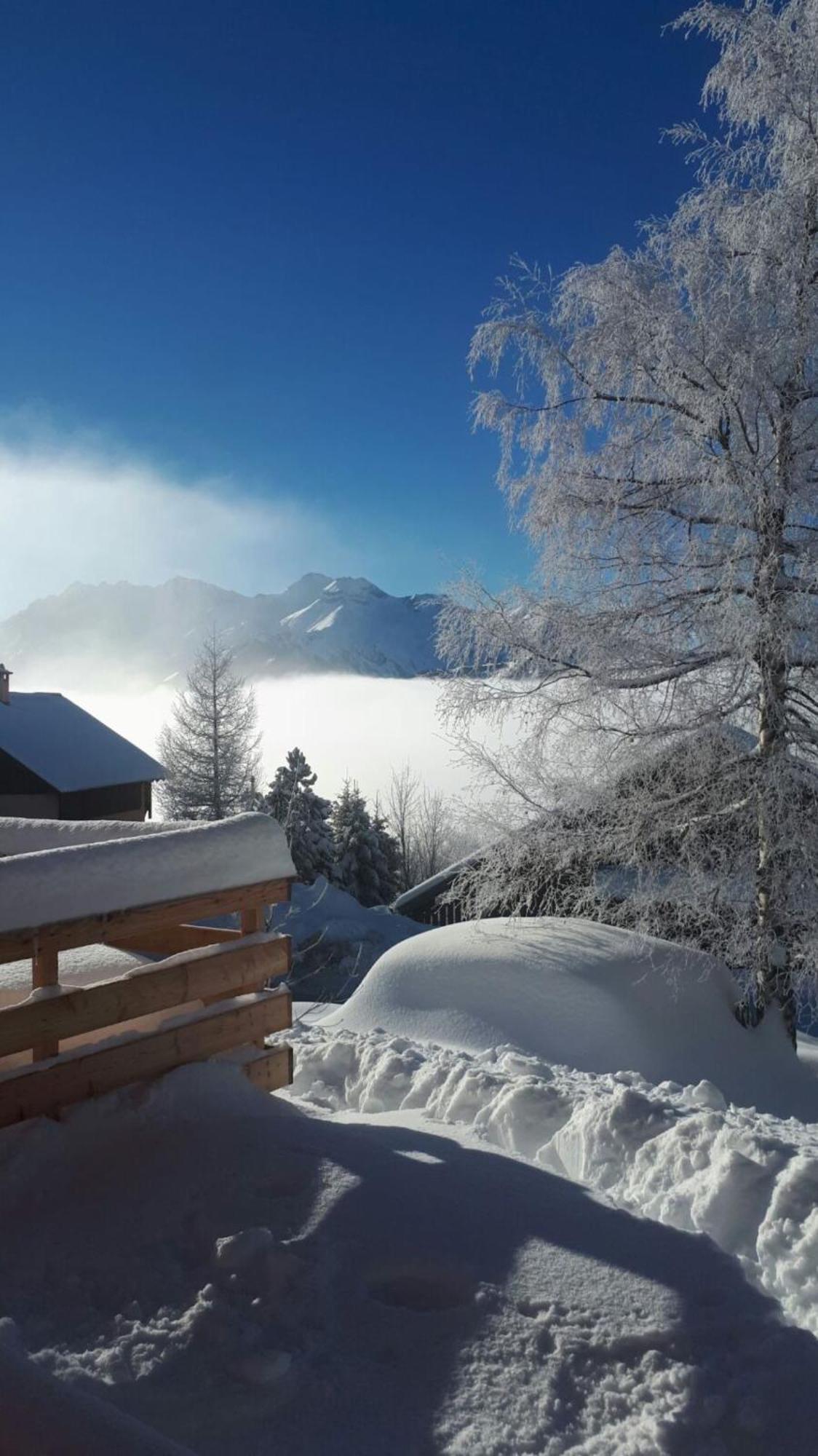 Villard-Reculas Chalet Rouge Ou Blanc מראה חיצוני תמונה