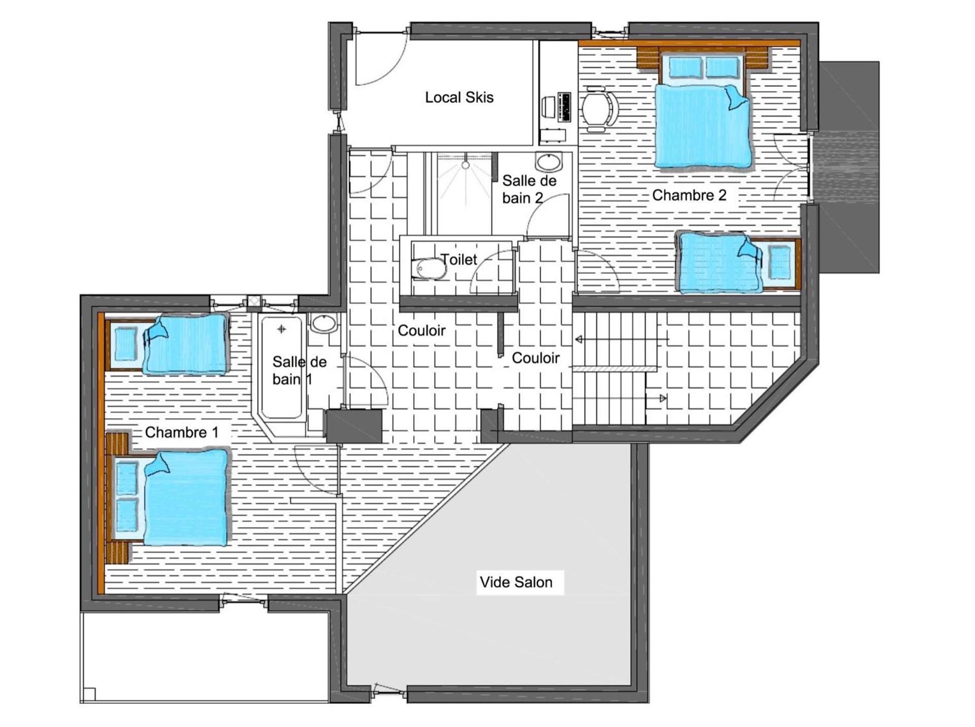 Villard-Reculas Chalet Rouge Ou Blanc מראה חיצוני תמונה