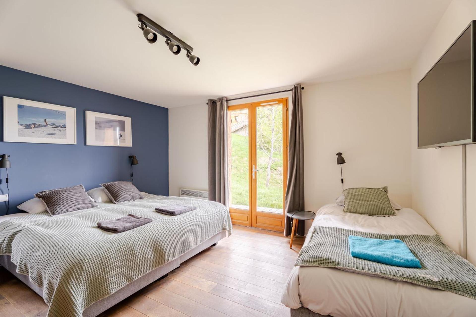 Villard-Reculas Chalet Rouge Ou Blanc מראה חיצוני תמונה
