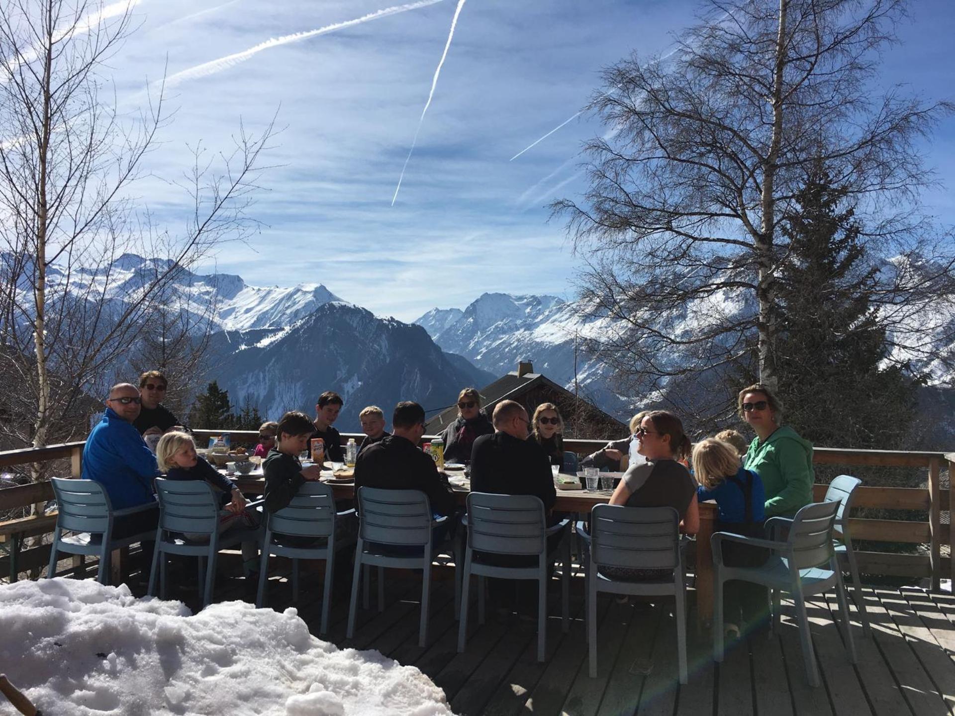Villard-Reculas Chalet Rouge Ou Blanc מראה חיצוני תמונה