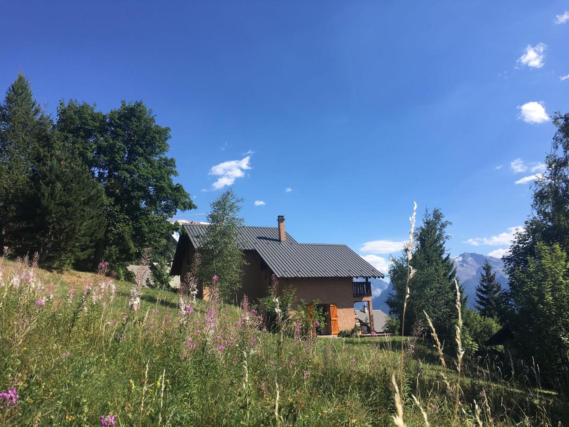 Villard-Reculas Chalet Rouge Ou Blanc מראה חיצוני תמונה