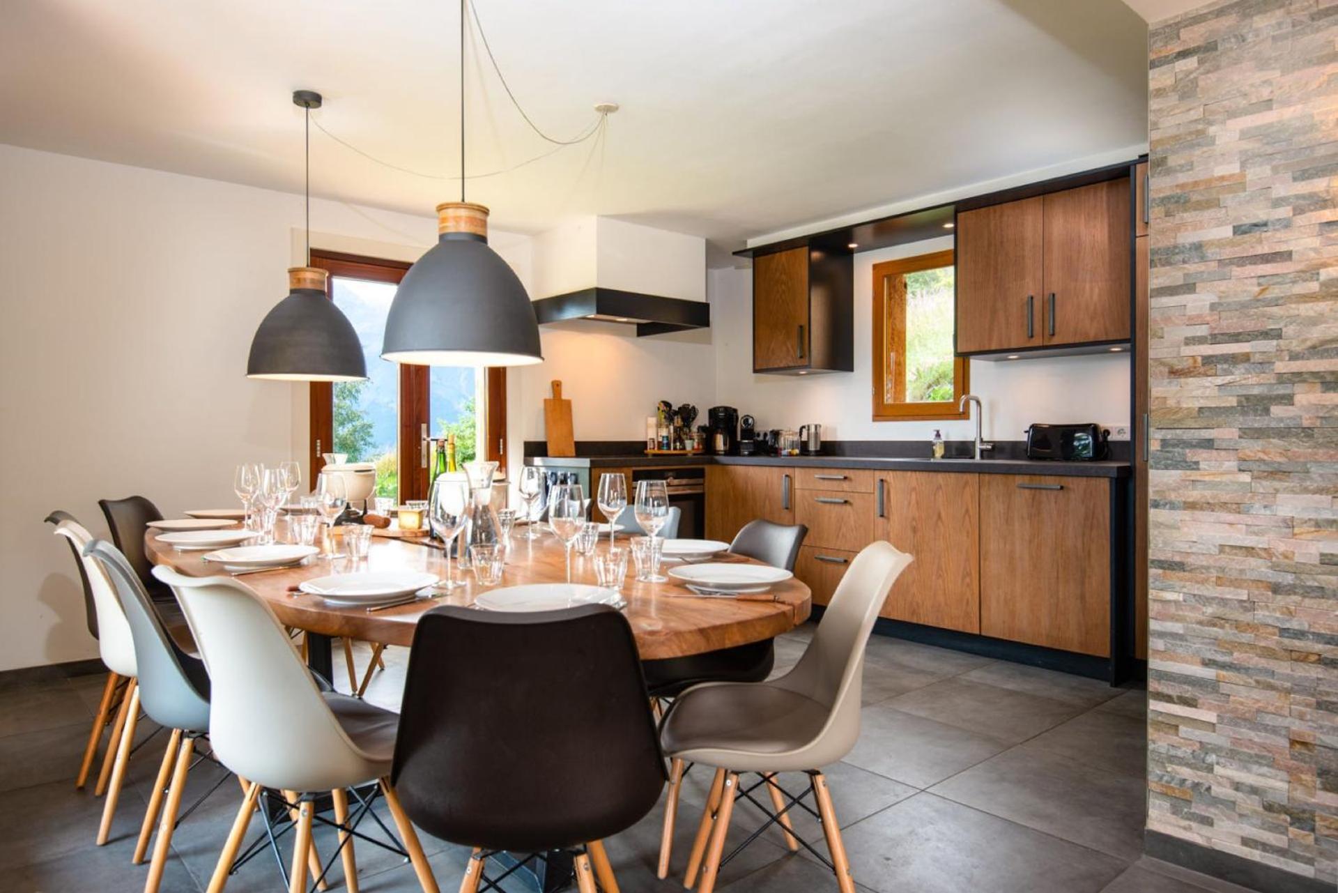 Villard-Reculas Chalet Rouge Ou Blanc מראה חיצוני תמונה