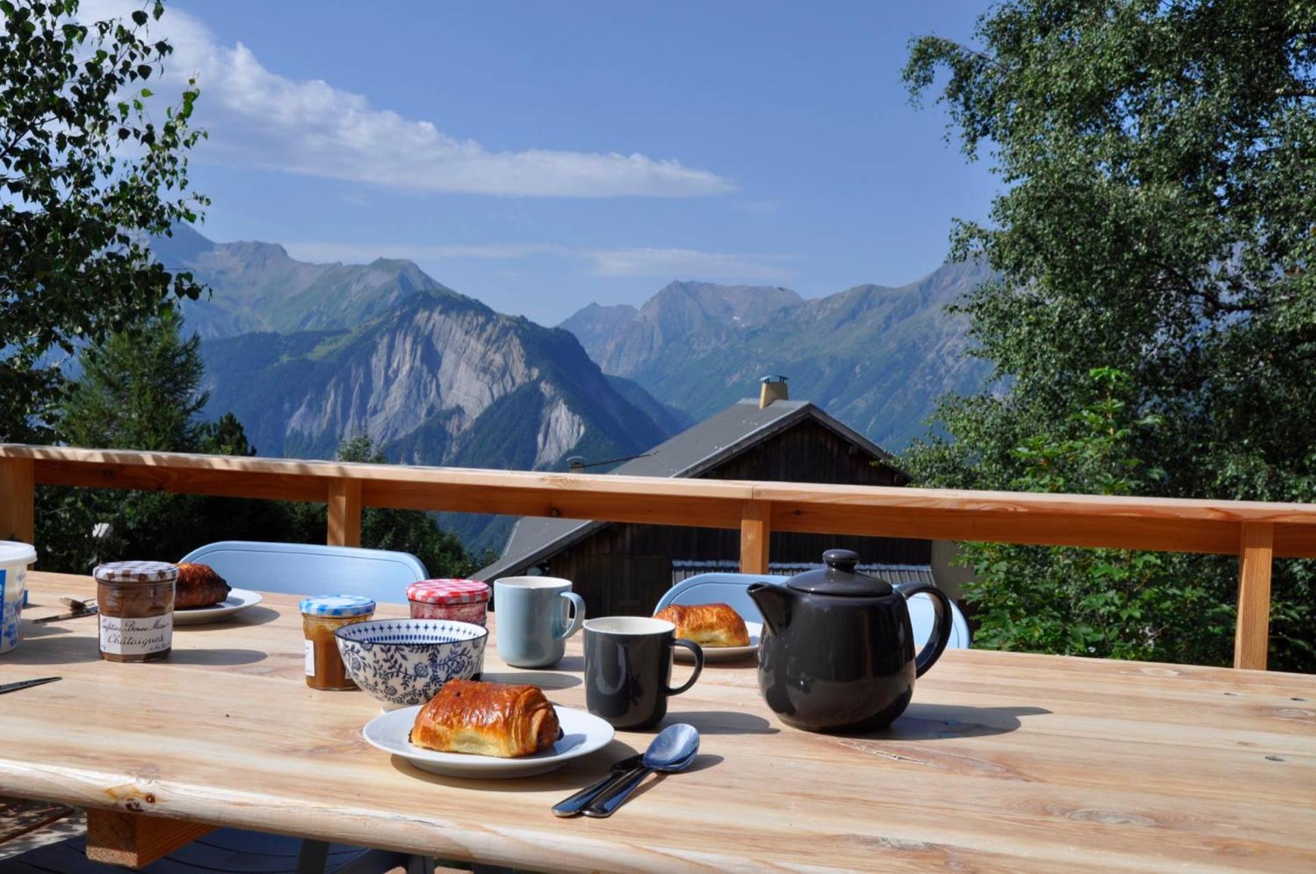 Villard-Reculas Chalet Rouge Ou Blanc מראה חיצוני תמונה