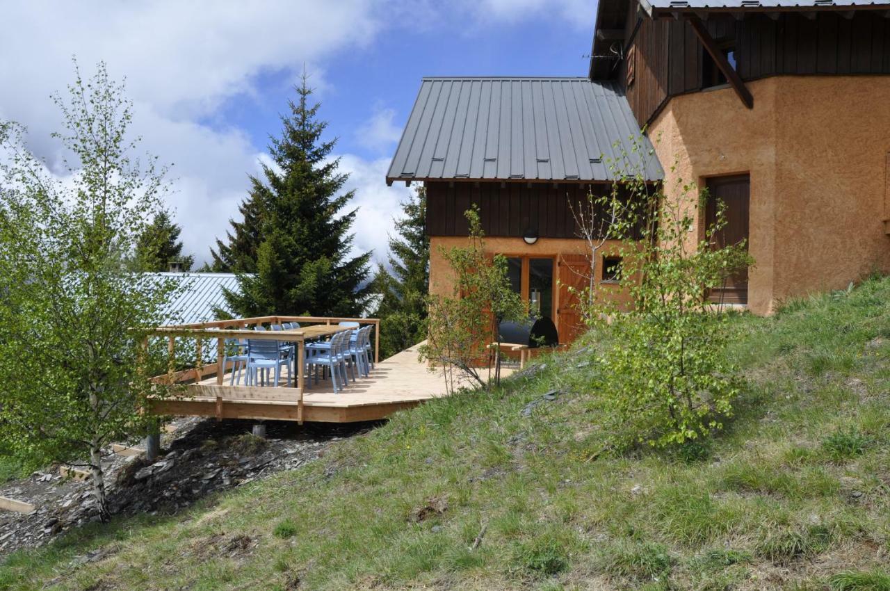 Villard-Reculas Chalet Rouge Ou Blanc מראה חיצוני תמונה